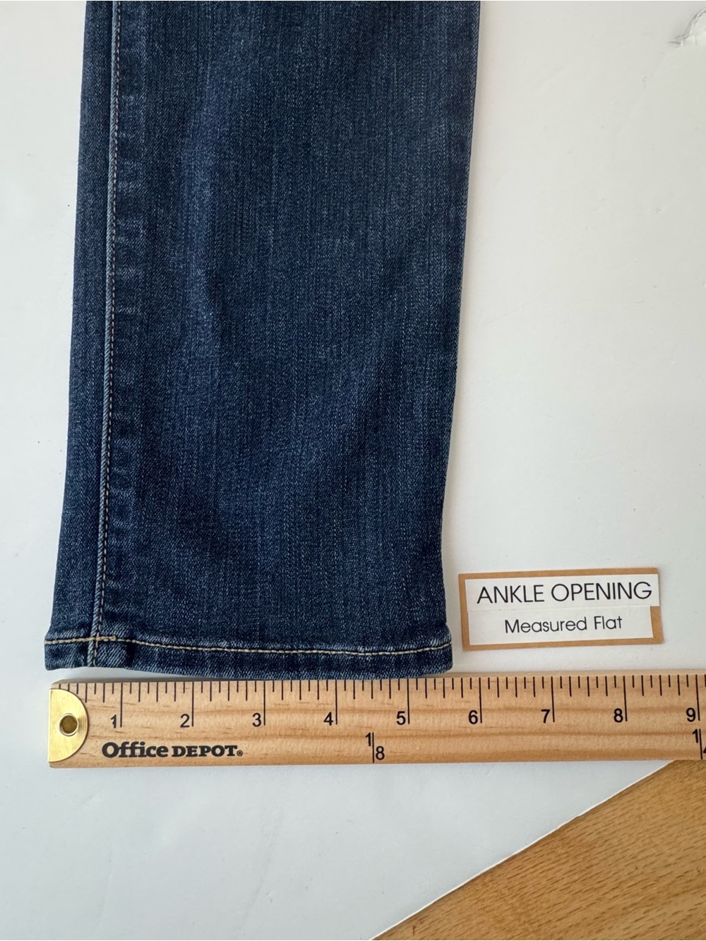 PAIGE Maternity Verdugo Skinny Jeans Blue Stretch Side Panels “Nottingham” - Picture 15 of 16